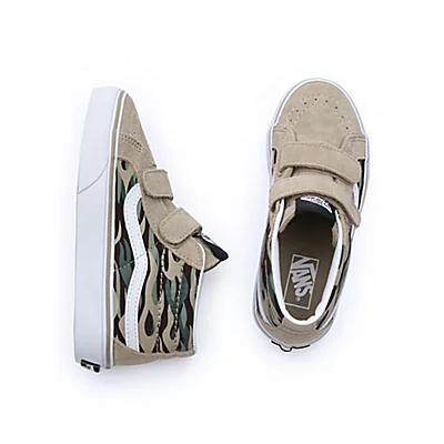 Vans Chaussures à Scratch Flame Camo Sk8-Mid Reissue Enfant (4-8 Ans) 4 Vans Chaussures à Scratch Flame Camo Sk8-Mid Reissue Enfant (4-8 Ans) – Image 2