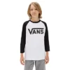 T-Shirt Raglan Junior Vans Classic (8-14 Ans)