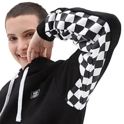 Vans Sweat à Capuche Boom Boom Check -Vans VN00045DBLK ALT4