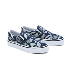 Vans Chaussures Classic Slip-On Glow Xray Ocean Enfant (4-8 Ans)