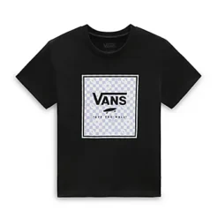 Vans T-shirt Box Fill Floral Crew Fille (8-14 Ans) -Vans VN00078EBLK ALT9