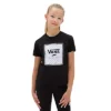 Vans T-shirt Box Fill Floral Crew Fille (8-14 Ans) -Vans VN00078EBLK HERO