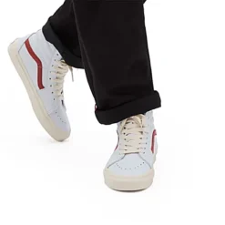 Vans Chaussures Vintage Pop Sk8-Hi -Vans VN0007NSRED ALT2