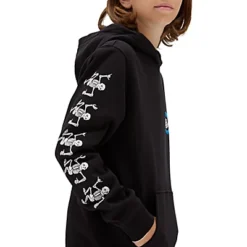 Vans Sweat à Capuche 66 Shredders Junior (8-14 Ans) -Vans VN000883BLK ALT4