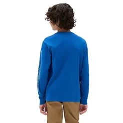 Vans T-shirt à Manches Longues Neon Flames Garçon (8-14 Ans) -Vans VN00088X7WM ALT2