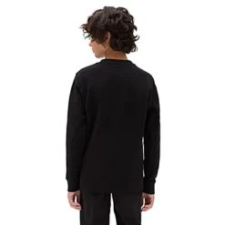 Vans Sweat-shirt Neon Flames Crew Garçon (8-14 Ans) -Vans VN0008BJBLK ALT2