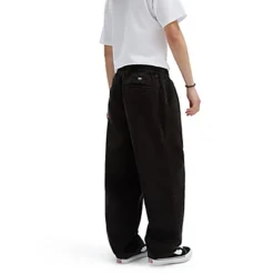 Vans Pantalon Fuselé à Taille élastique En Velours Côtelé Délavé à L'acide Range Baggy 12 Vans Pantalon Fuselé à Taille élastique En Velours Côtelé Délavé à L'acide Range Baggy -Vans VN0008KGBLK ALT2