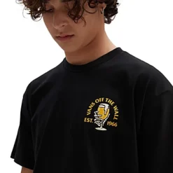 Vans T-shirt Coldest In Town -Vans VN0008RMBLK ALT3