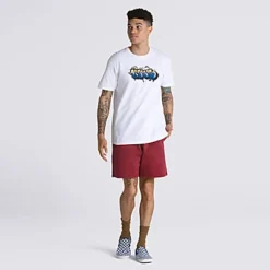T-shirt Vans Tagged -Vans VN0008S6WHT ALT4