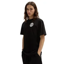 Vans T-shirt à Logo Warped Checkerboard -Vans VN0008SFBLK ALT2