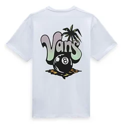 T-shirt Paradise Vans Palm 11 T-shirt Paradise Vans Palm -Vans VN0008SGWHT ALT9
