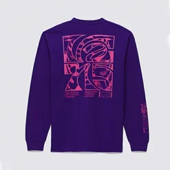 T-shirt à Manches Longues Avec Logo Digital Demented Vans -Vans VN0008THSF5 ALT7