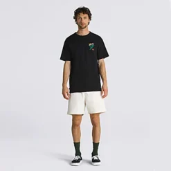 Vans T-shirt Hannah Eddy Off The Wall 10 Vans T-shirt Hannah Eddy Off The Wall -Vans VN0008TXBLK ALT4