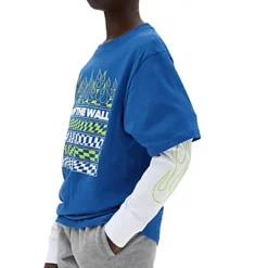 Vans T-shirt Neon Flames Twofer Garçon (8-14 Ans) -Vans VN0008UN7WM ALT3