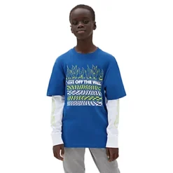 Vans T-shirt Neon Flames Twofer Garçon (8-14 Ans)