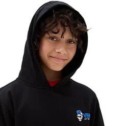 Vans Sweat à Capuche Skull Slices Garçon (8-14 Ans) -Vans VN000A7RBLK ALT3
