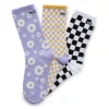 Vans Chaussettes Threefer (1 Paire) 2 Vans Chaussettes Threefer (1 Paire) -Vans VN000A8RC8B HERO