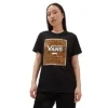 Vans T-shirt Animash Boyfriend Fit -Vans VN000AD2BLK HERO