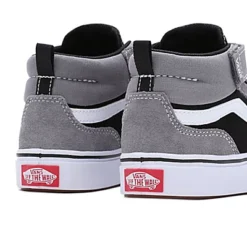 Vans Chaussures à Scratch Mi-hautes ComfyCush New Skool Enfant (4-8 Ans) -Vans VN000BVG239 ALT5