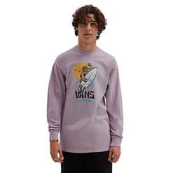 Vans T-shirt à Manches Longues Surf Doggo