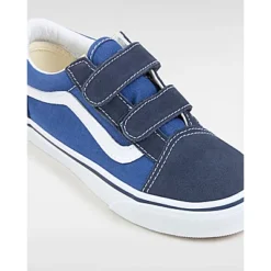 Vans Chaussures Old Skool Velcro Enfant (4-8 Ans) -Vans VN000VHENWD ALT3