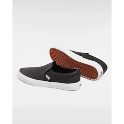 Vans Chaussures En Cuir Perforé Classic Slip-On -Vans VN000XG8DJ6 ALT2