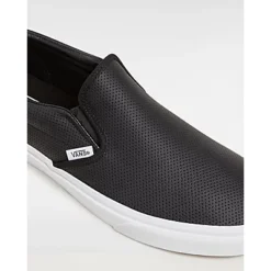Vans Chaussures En Cuir Perforé Classic Slip-On -Vans VN000XG8DJ6 ALT3