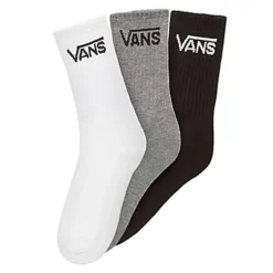 Vans Junior Classic Crew (8-14+ Ans, 3 paires)
