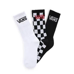 Vans Chaussettes Classic Crew Enfant (3 Paires)
