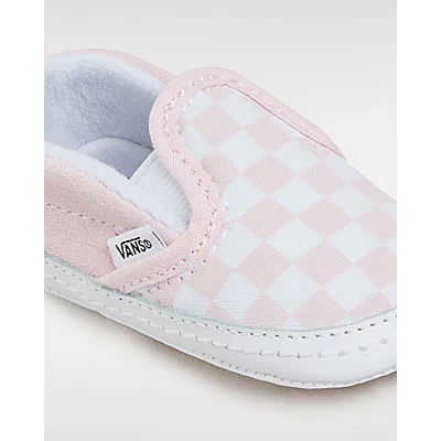 Vans Chaussures à Scratch Bébé Checkerboard Slip-On Crib (0-1 an) 6 Vans Chaussures à Scratch Bébé Checkerboard Slip-On Crib (0-1 an) – Image 4