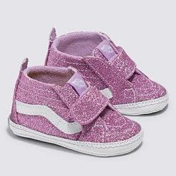 Vans Chaussures Sk8-Hi Crib Glitter Nouveau-né (0-1 Ans)