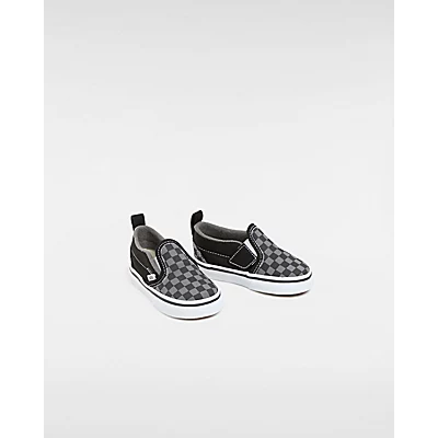 Vans Chaussures à Scratch Checkerboard Slip-On Bébé (1-4 Ans) 4 Vans Chaussures à Scratch Checkerboard Slip-On Bébé (1-4 Ans) – Image 2