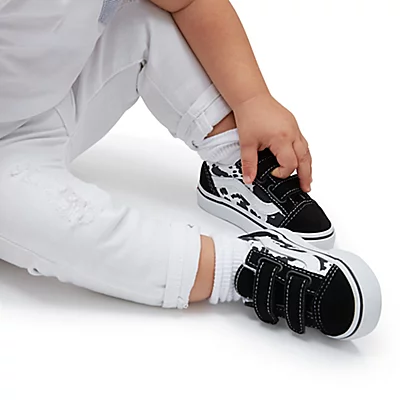 Vans Chaussures à Scratch Cow Old Skool Bébé (1-4 Ans) 3 Vans Chaussures à Scratch Cow Old Skool Bébé (1-4 Ans)