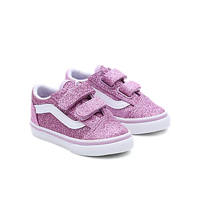 Vans Chaussures à Scratch Glitter Old Skool Bébé (1-4 Ans) 3 Vans Chaussures à Scratch Glitter Old Skool Bébé (1-4 Ans)