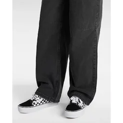 Vans Chaussures Checkerboard Old Skool Platform -Vans VN0A3B3UHRK ALT4