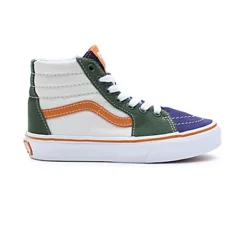 Vans Chaussures Twill Block Sk8-Hi Enfant (4-8 Ans) -Vans VN0A4BUW6GL ALT2