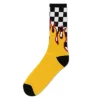 Vans Chaussettes Flame Check Crew (1 Paire) 1 Vans Chaussettes Flame Check Crew (1 Paire) -Vans VN0A4TQIZIA HERO