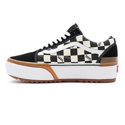 Vans Chaussures Checkerboard Old Skool Stacked -Vans VN0A4U15VLV ALT3