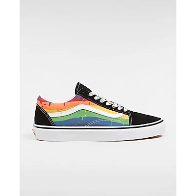 Vans Chaussures Rainbow Drip Old Skool 3 Vans Chaussures Rainbow Drip Old Skool