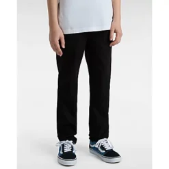 Vans Pantalon Authentic Chino Garçon (8-14 Ans) -Vans VN0A5FLPBLK ALT2