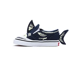 Vans Chaussures Slip-On Glow In The Dark Bébé (1-4 Ans) -Vans VN0A7Q4ZBER ALT3