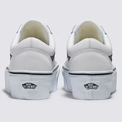 Vans Chaussures En Cuir Old Skool Stackform -Vans VN0A7Q5MTWB ALT3